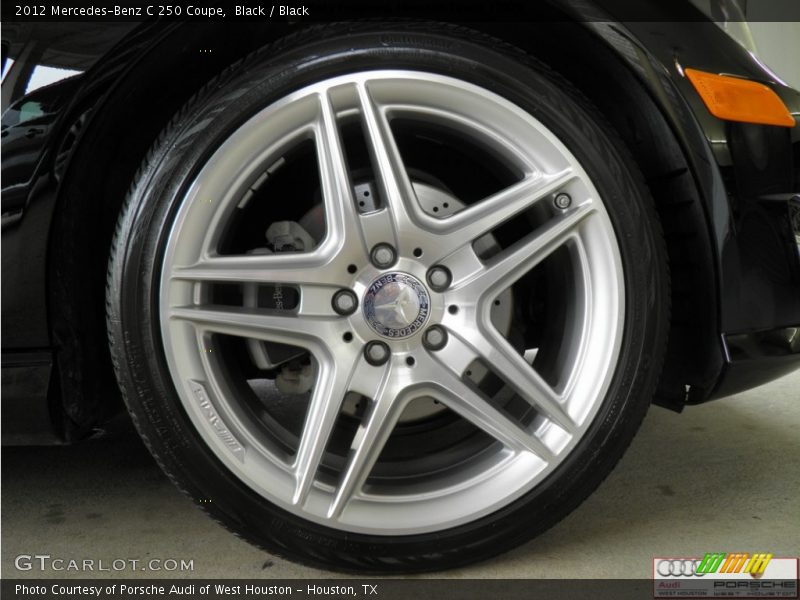 Black / Black 2012 Mercedes-Benz C 250 Coupe