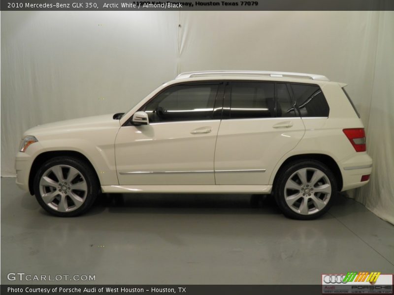 Arctic White / Almond/Black 2010 Mercedes-Benz GLK 350