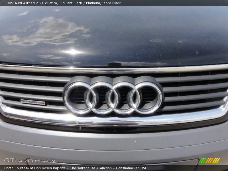 Brilliant Black / Platinum/Sabre Black 2005 Audi Allroad 2.7T quattro