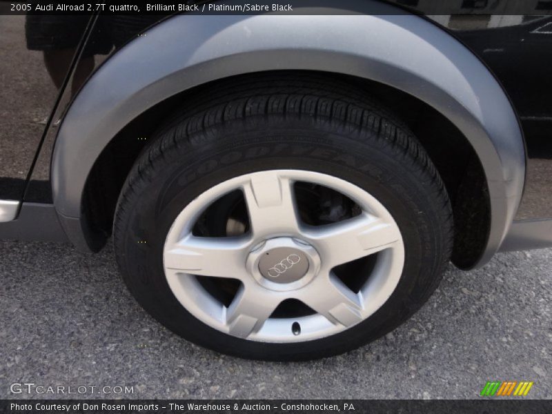 Brilliant Black / Platinum/Sabre Black 2005 Audi Allroad 2.7T quattro
