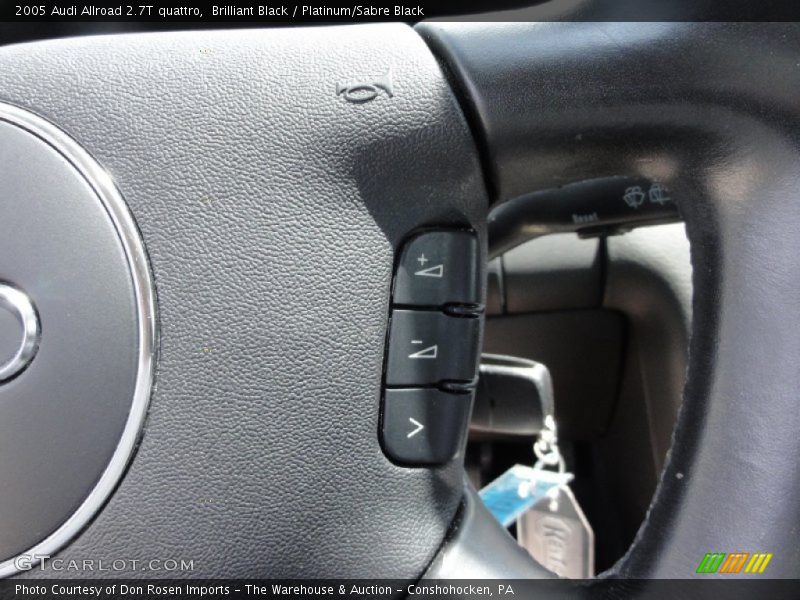 Brilliant Black / Platinum/Sabre Black 2005 Audi Allroad 2.7T quattro