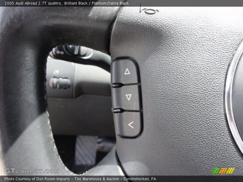 Brilliant Black / Platinum/Sabre Black 2005 Audi Allroad 2.7T quattro