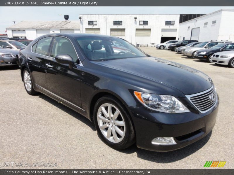 Smokey Granite Mica / Light Gray 2007 Lexus LS 460