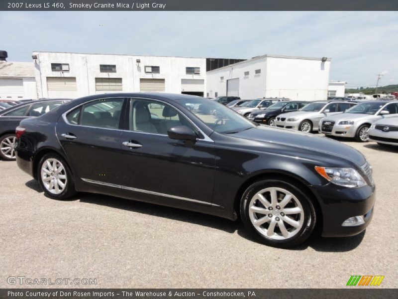 Smokey Granite Mica / Light Gray 2007 Lexus LS 460