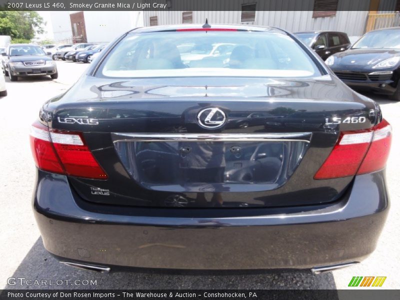 Smokey Granite Mica / Light Gray 2007 Lexus LS 460