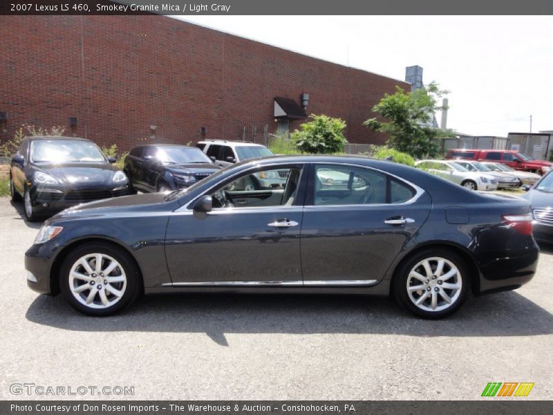 Smokey Granite Mica / Light Gray 2007 Lexus LS 460