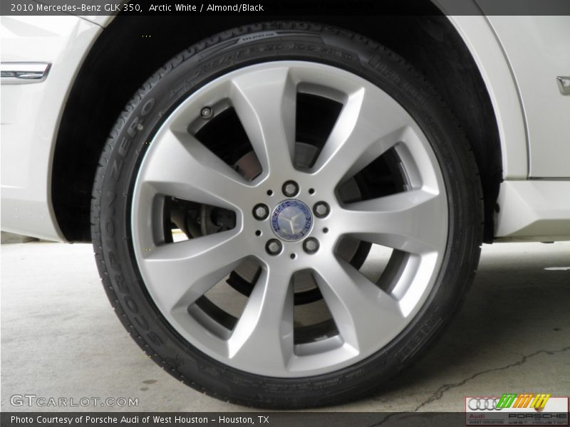 Arctic White / Almond/Black 2010 Mercedes-Benz GLK 350