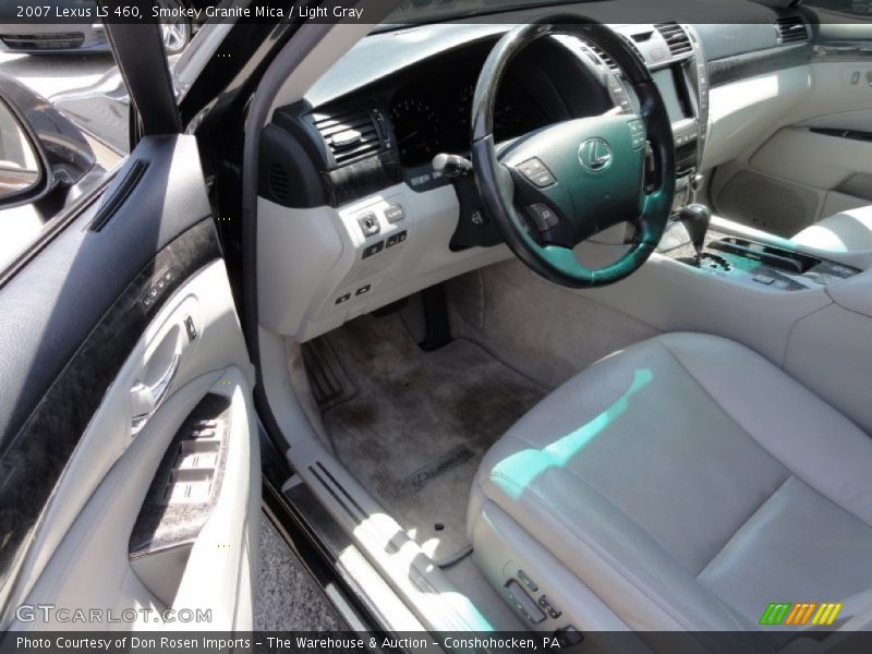 Smokey Granite Mica / Light Gray 2007 Lexus LS 460