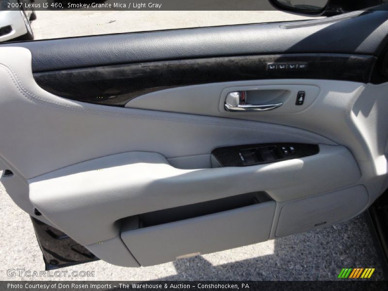 Smokey Granite Mica / Light Gray 2007 Lexus LS 460