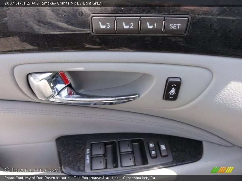 Smokey Granite Mica / Light Gray 2007 Lexus LS 460