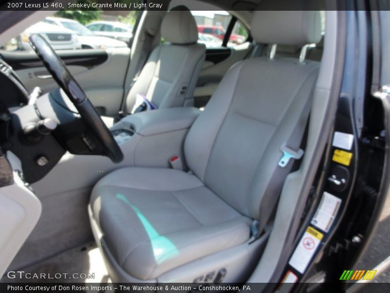Smokey Granite Mica / Light Gray 2007 Lexus LS 460