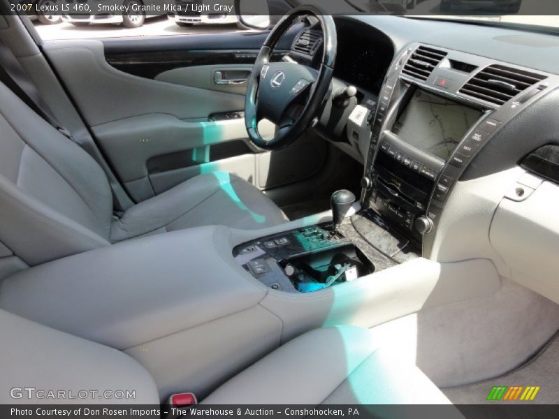 Smokey Granite Mica / Light Gray 2007 Lexus LS 460