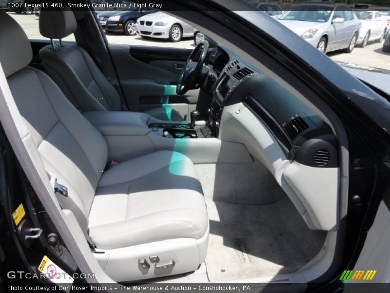 Smokey Granite Mica / Light Gray 2007 Lexus LS 460