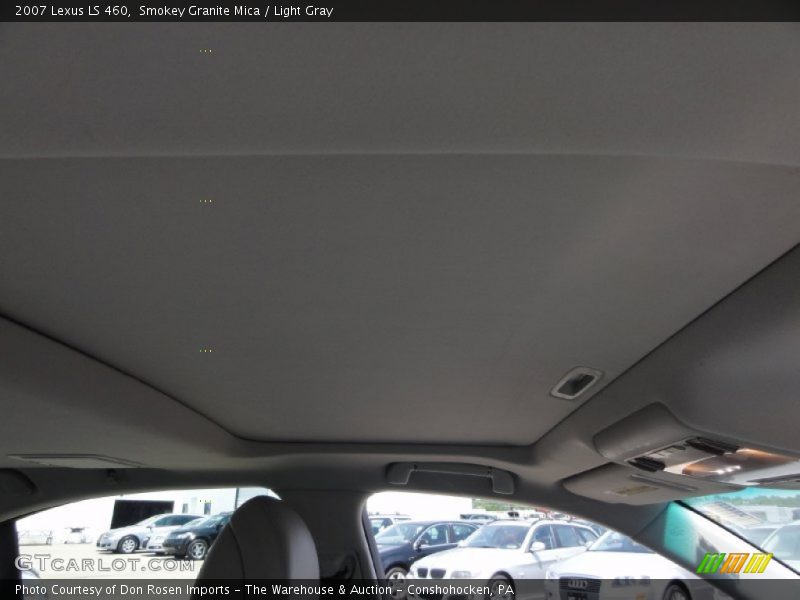 Smokey Granite Mica / Light Gray 2007 Lexus LS 460