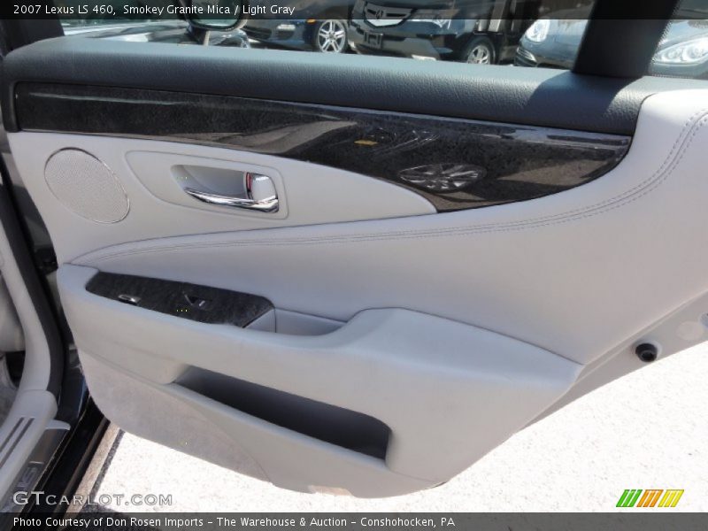 Smokey Granite Mica / Light Gray 2007 Lexus LS 460