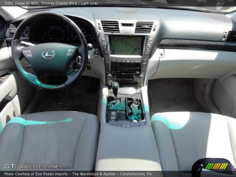 Smokey Granite Mica / Light Gray 2007 Lexus LS 460