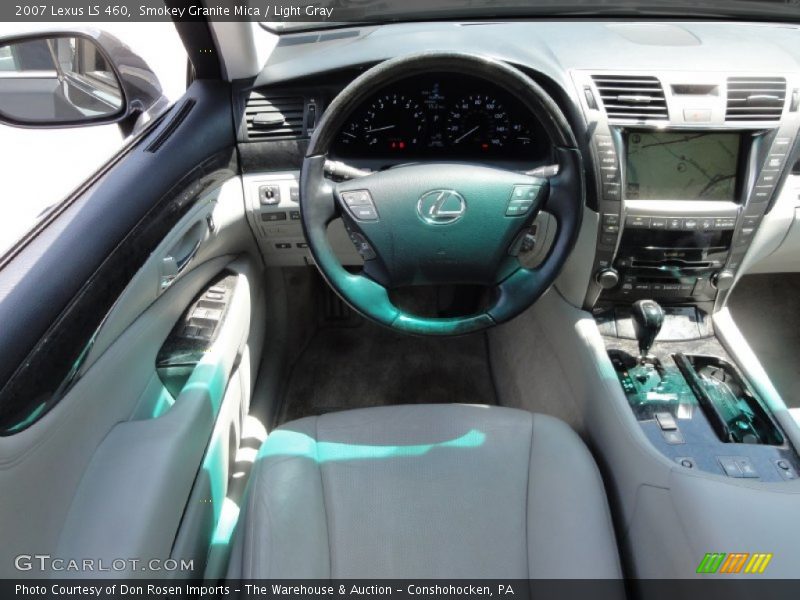 Smokey Granite Mica / Light Gray 2007 Lexus LS 460
