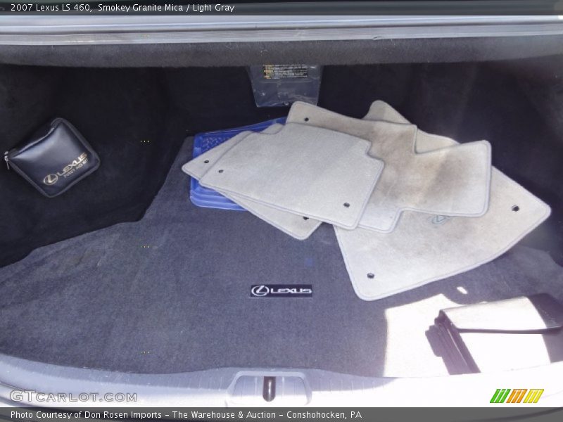 Smokey Granite Mica / Light Gray 2007 Lexus LS 460