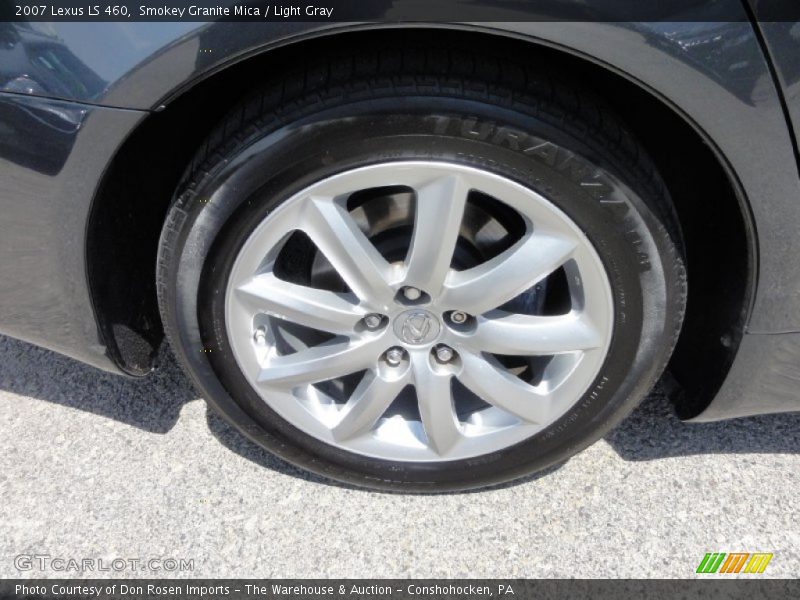 Smokey Granite Mica / Light Gray 2007 Lexus LS 460