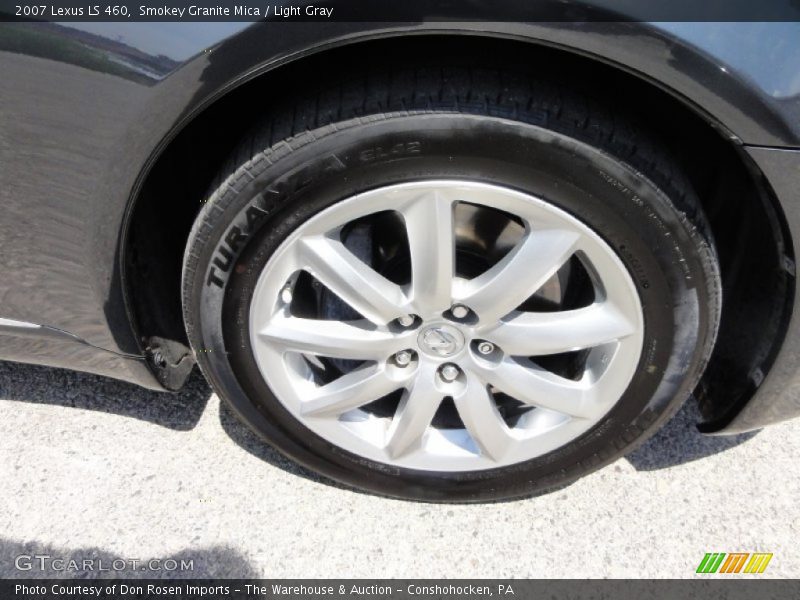 Smokey Granite Mica / Light Gray 2007 Lexus LS 460