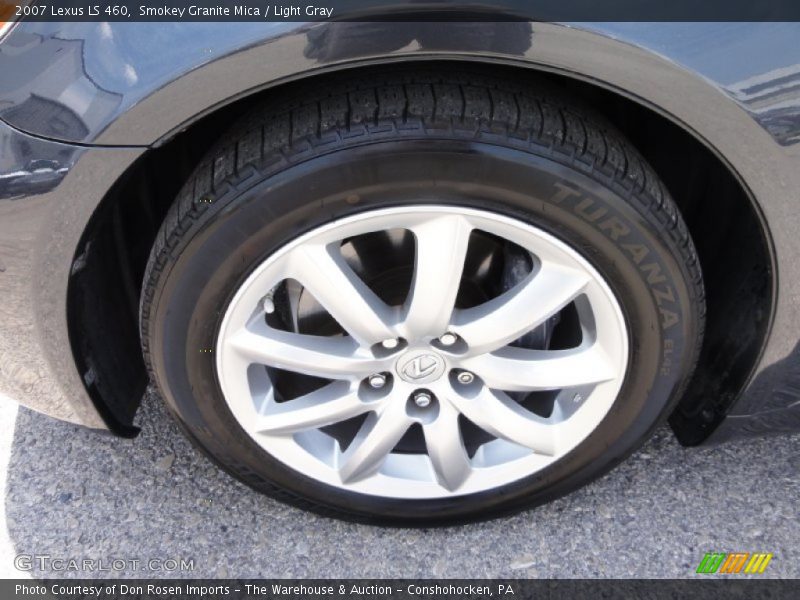 Smokey Granite Mica / Light Gray 2007 Lexus LS 460
