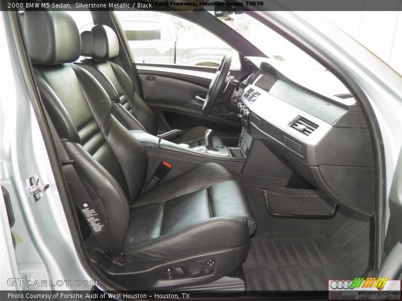 Silverstone Metallic / Black 2008 BMW M5 Sedan