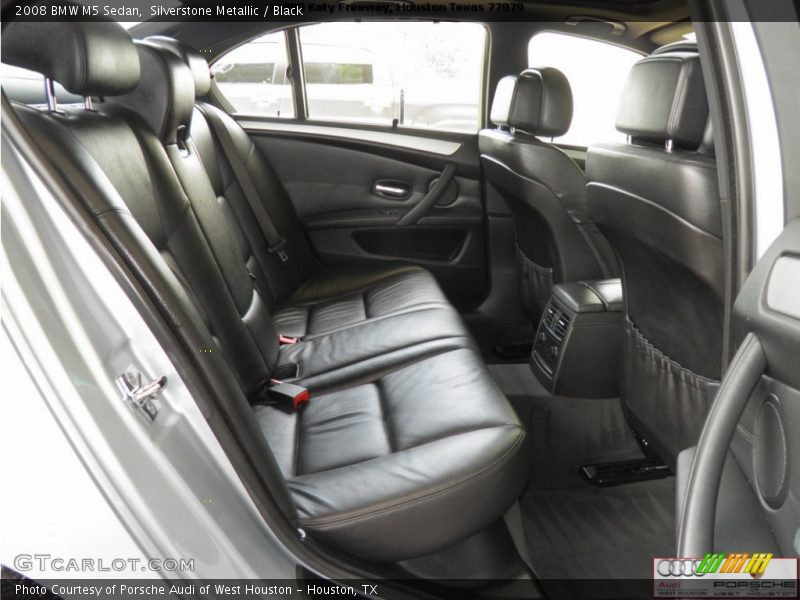 Silverstone Metallic / Black 2008 BMW M5 Sedan