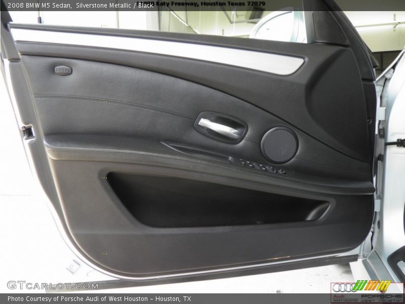 Silverstone Metallic / Black 2008 BMW M5 Sedan