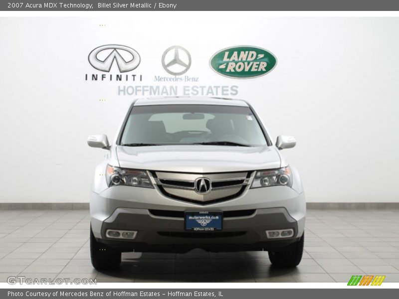 Billet Silver Metallic / Ebony 2007 Acura MDX Technology