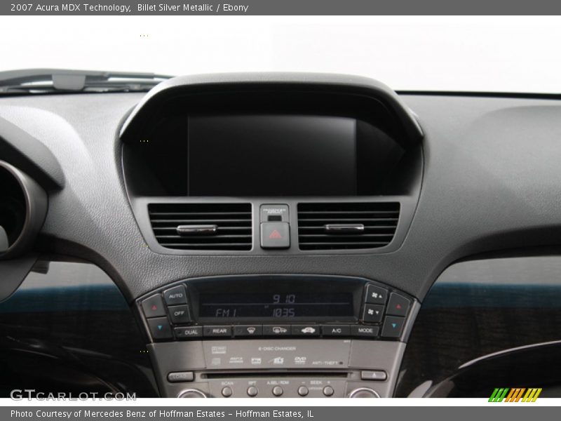 Billet Silver Metallic / Ebony 2007 Acura MDX Technology