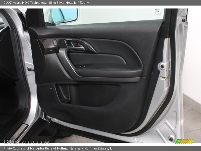 Billet Silver Metallic / Ebony 2007 Acura MDX Technology