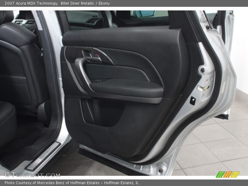Billet Silver Metallic / Ebony 2007 Acura MDX Technology