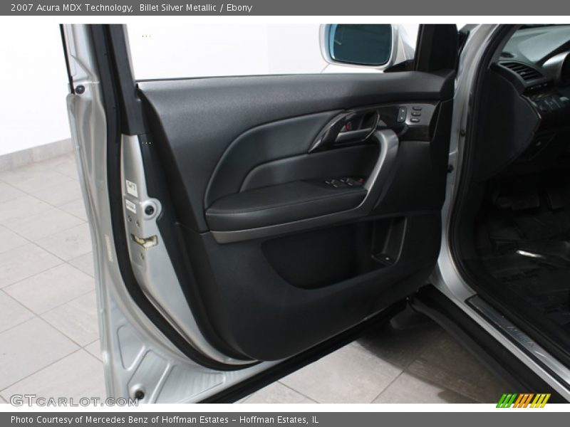 Billet Silver Metallic / Ebony 2007 Acura MDX Technology