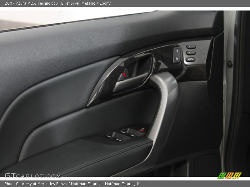 Billet Silver Metallic / Ebony 2007 Acura MDX Technology