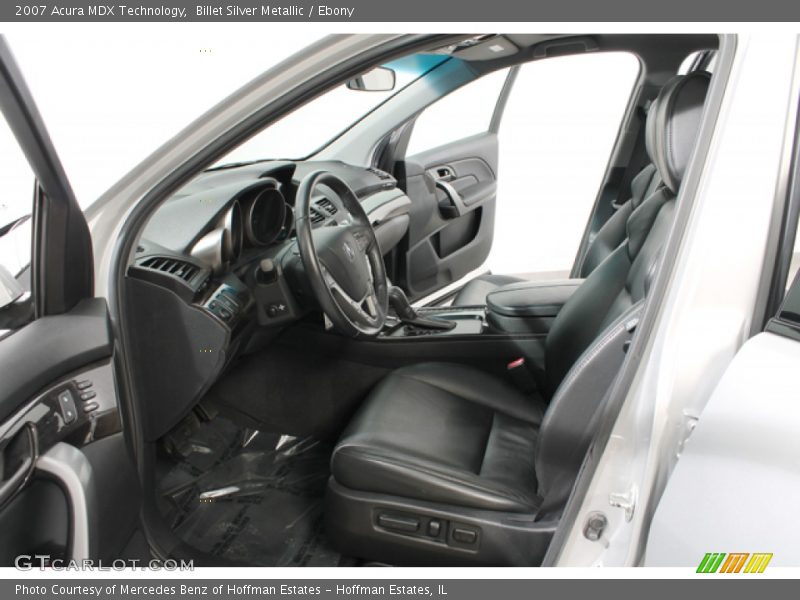 Billet Silver Metallic / Ebony 2007 Acura MDX Technology