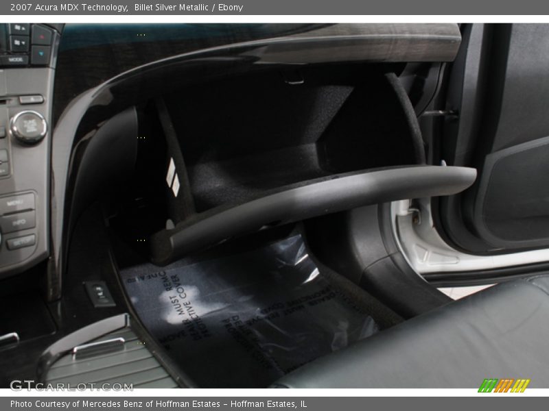 Billet Silver Metallic / Ebony 2007 Acura MDX Technology