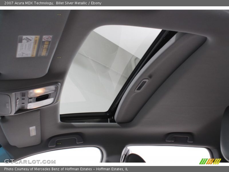 Billet Silver Metallic / Ebony 2007 Acura MDX Technology