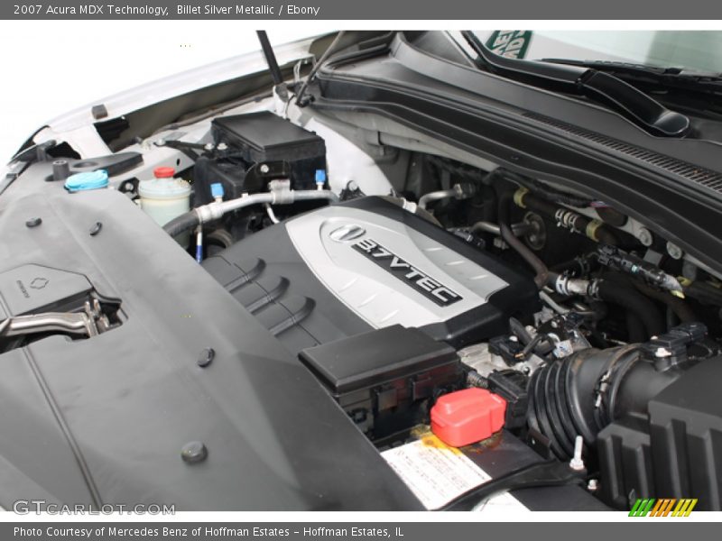 Billet Silver Metallic / Ebony 2007 Acura MDX Technology
