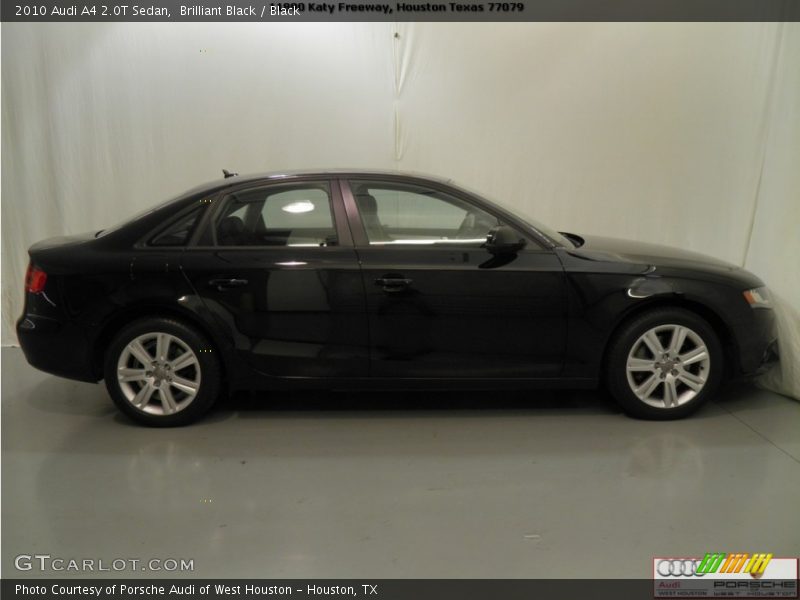 Brilliant Black / Black 2010 Audi A4 2.0T Sedan