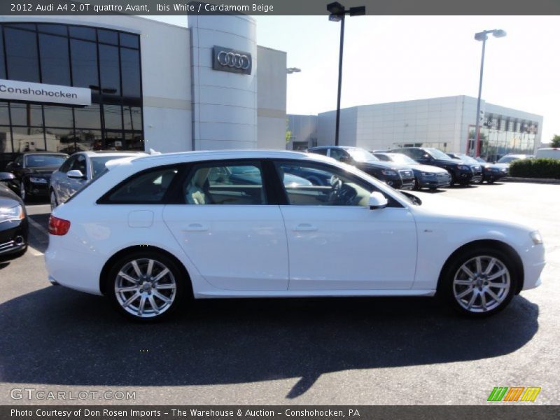 Ibis White / Cardamom Beige 2012 Audi A4 2.0T quattro Avant