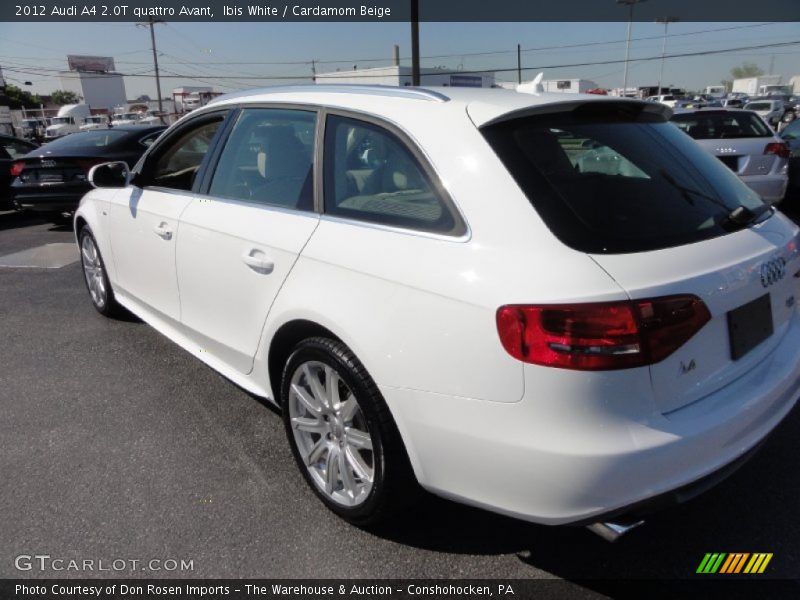 Ibis White / Cardamom Beige 2012 Audi A4 2.0T quattro Avant