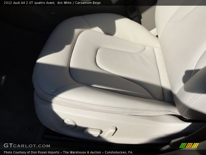 Ibis White / Cardamom Beige 2012 Audi A4 2.0T quattro Avant