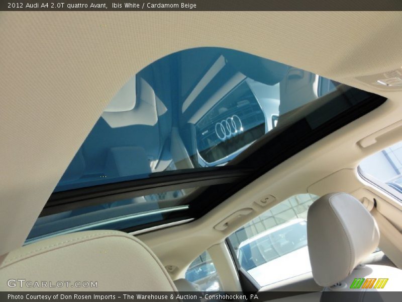Ibis White / Cardamom Beige 2012 Audi A4 2.0T quattro Avant