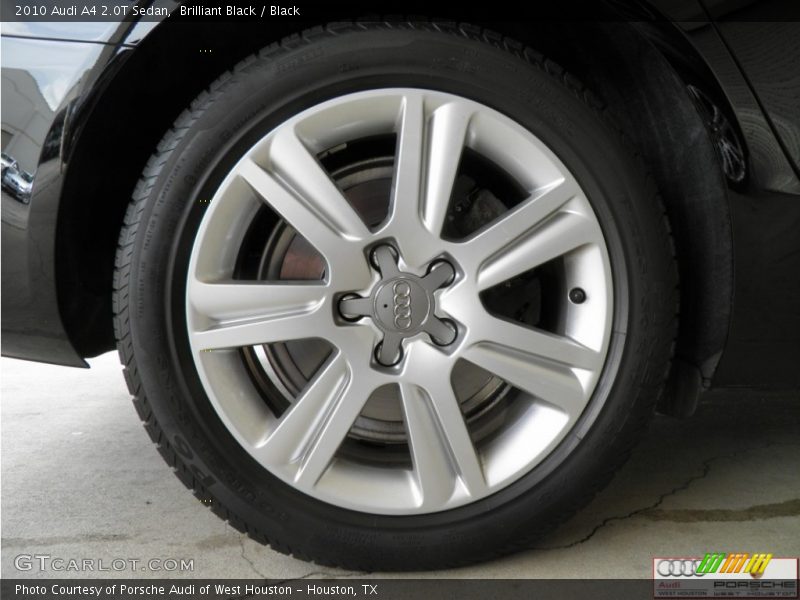 Brilliant Black / Black 2010 Audi A4 2.0T Sedan