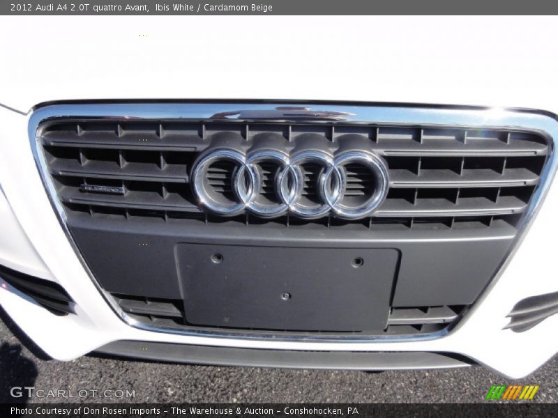 Ibis White / Cardamom Beige 2012 Audi A4 2.0T quattro Avant