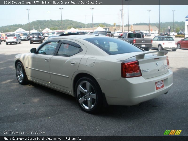 Brilliant Black Crystal Pearl / Dark Slate Gray 2010 Dodge Charger R/T