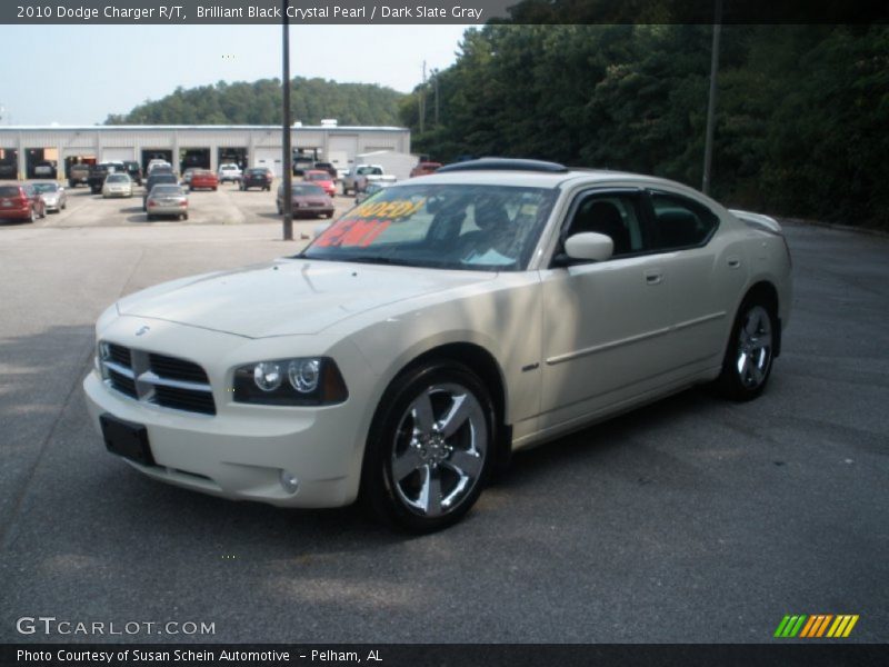 Brilliant Black Crystal Pearl / Dark Slate Gray 2010 Dodge Charger R/T