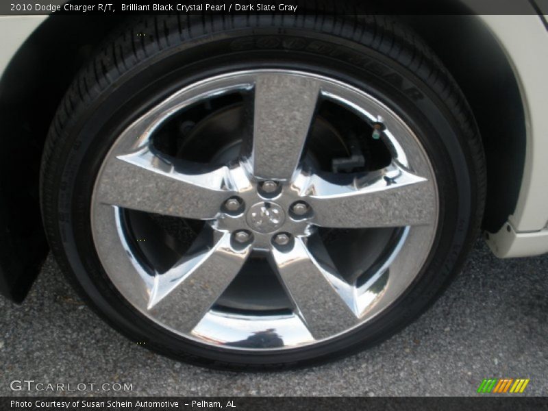 Brilliant Black Crystal Pearl / Dark Slate Gray 2010 Dodge Charger R/T
