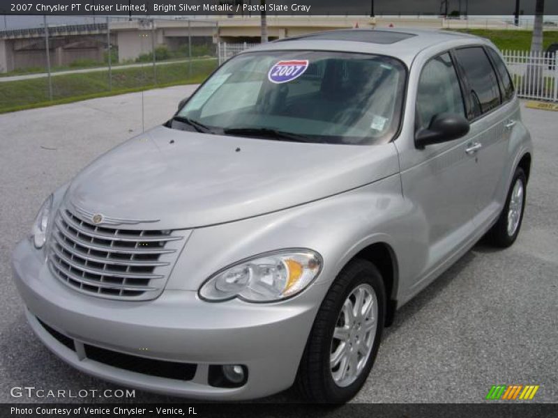 Bright Silver Metallic / Pastel Slate Gray 2007 Chrysler PT Cruiser Limited