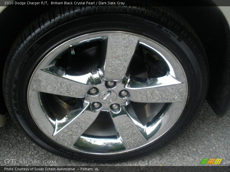Brilliant Black Crystal Pearl / Dark Slate Gray 2010 Dodge Charger R/T